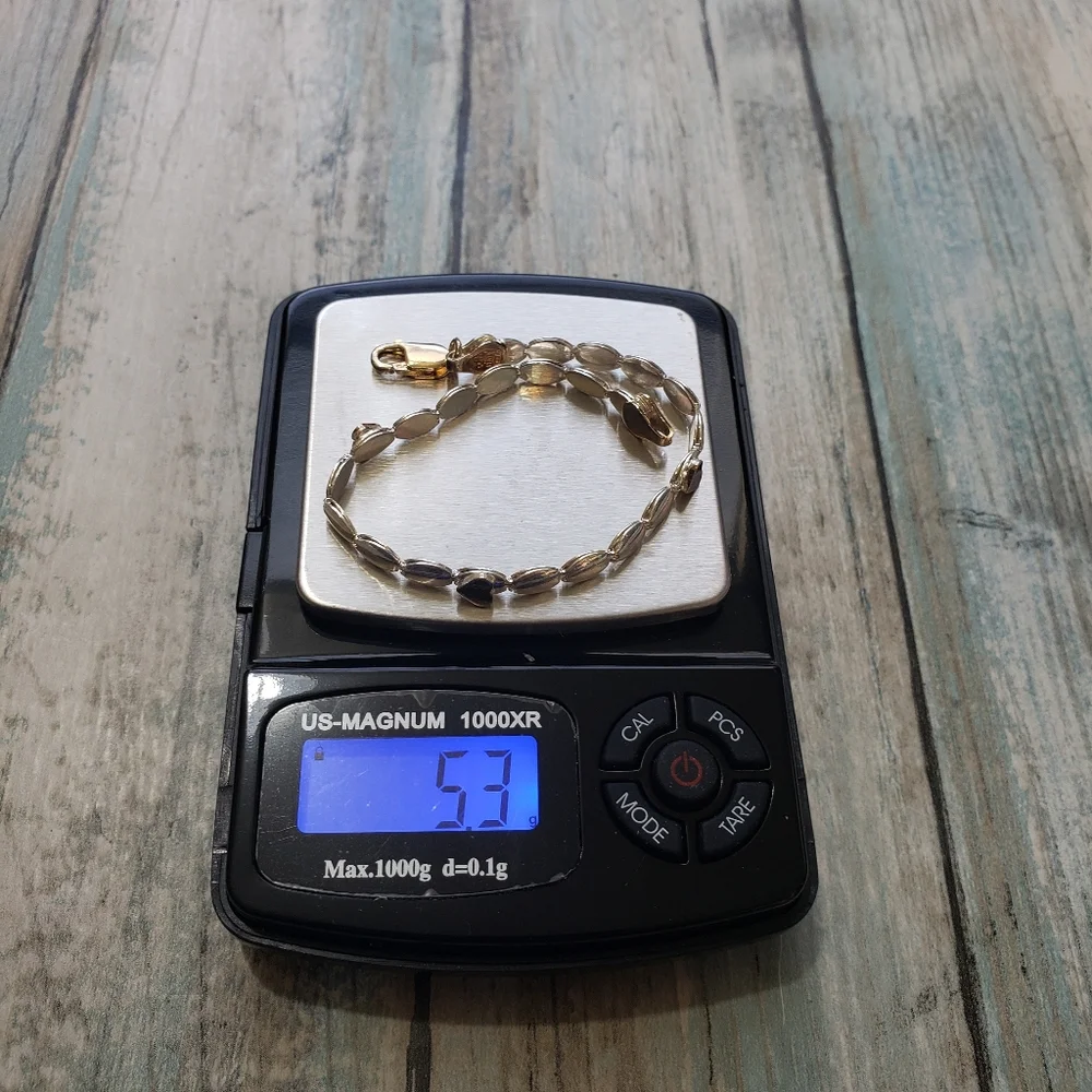 💕HP💕925 Italy Two Tones Bracelet! - Picture 10 of 10